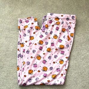 Jaclyn intimates fall pumpkin pajama pants